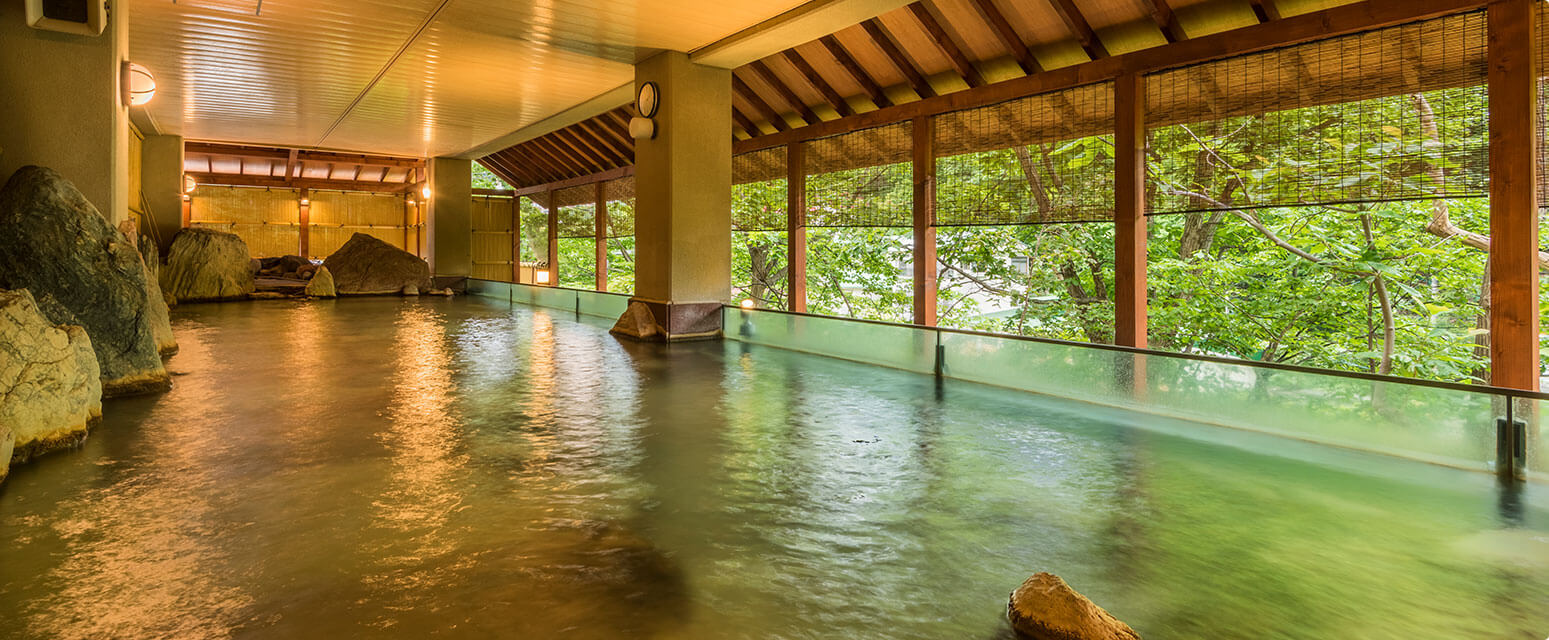 Tosuikyo峽露天浴池