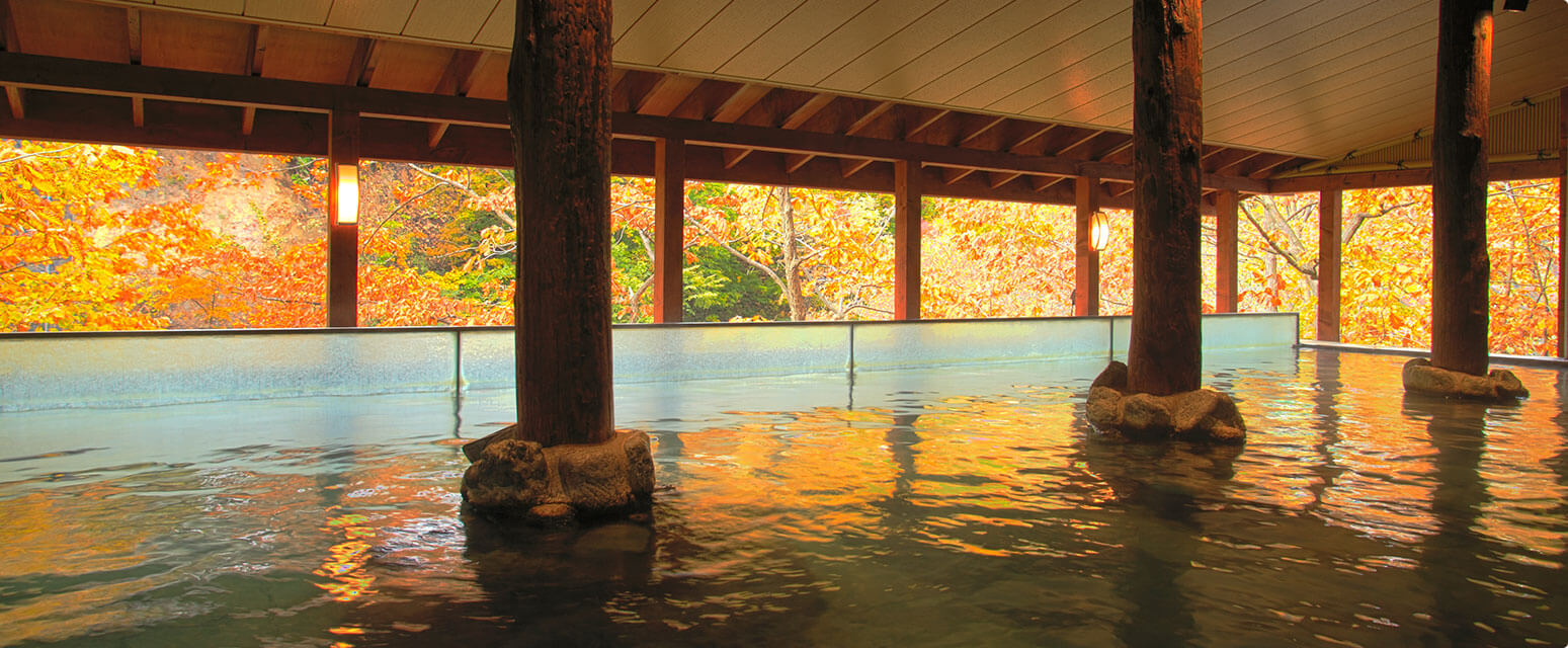 Tosuikyo峽露天浴池