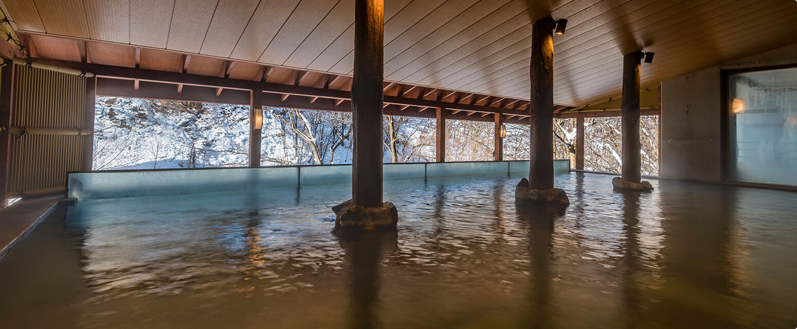 Tosuikyo峽露天浴池