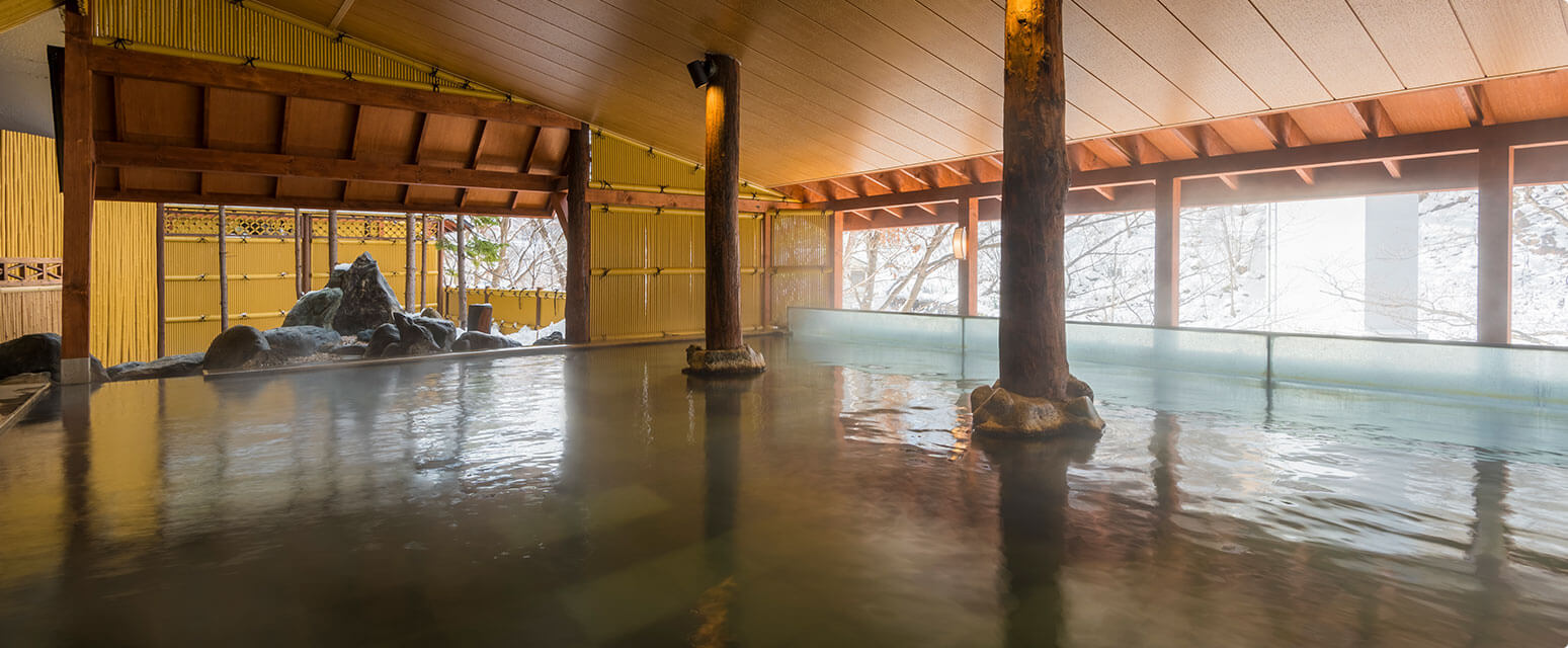 Tosuikyo峽露天浴池