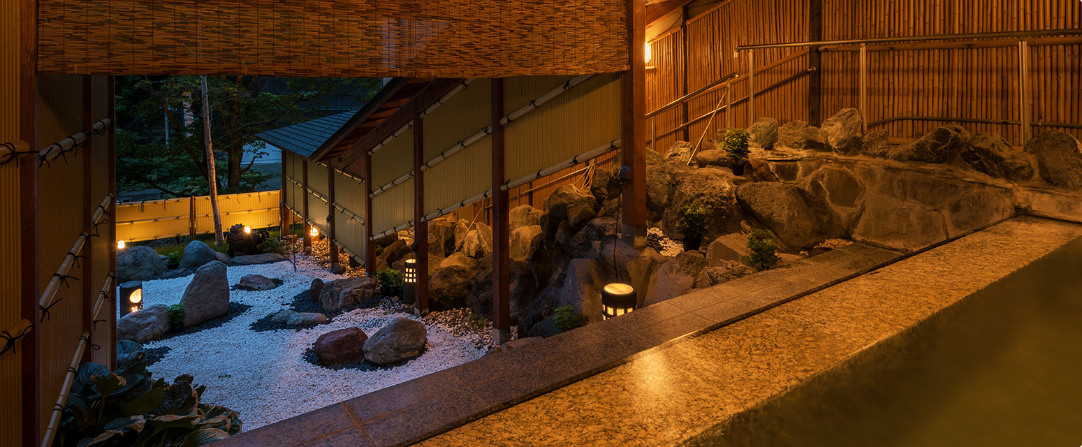 Tosuikyo峽露天浴池