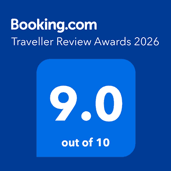 榮獲 Booking.com “Traveller Review Awards 2026”