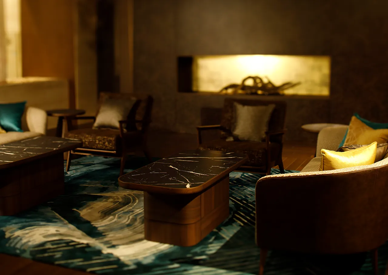 本館ロビー階 専用レセプションデスク