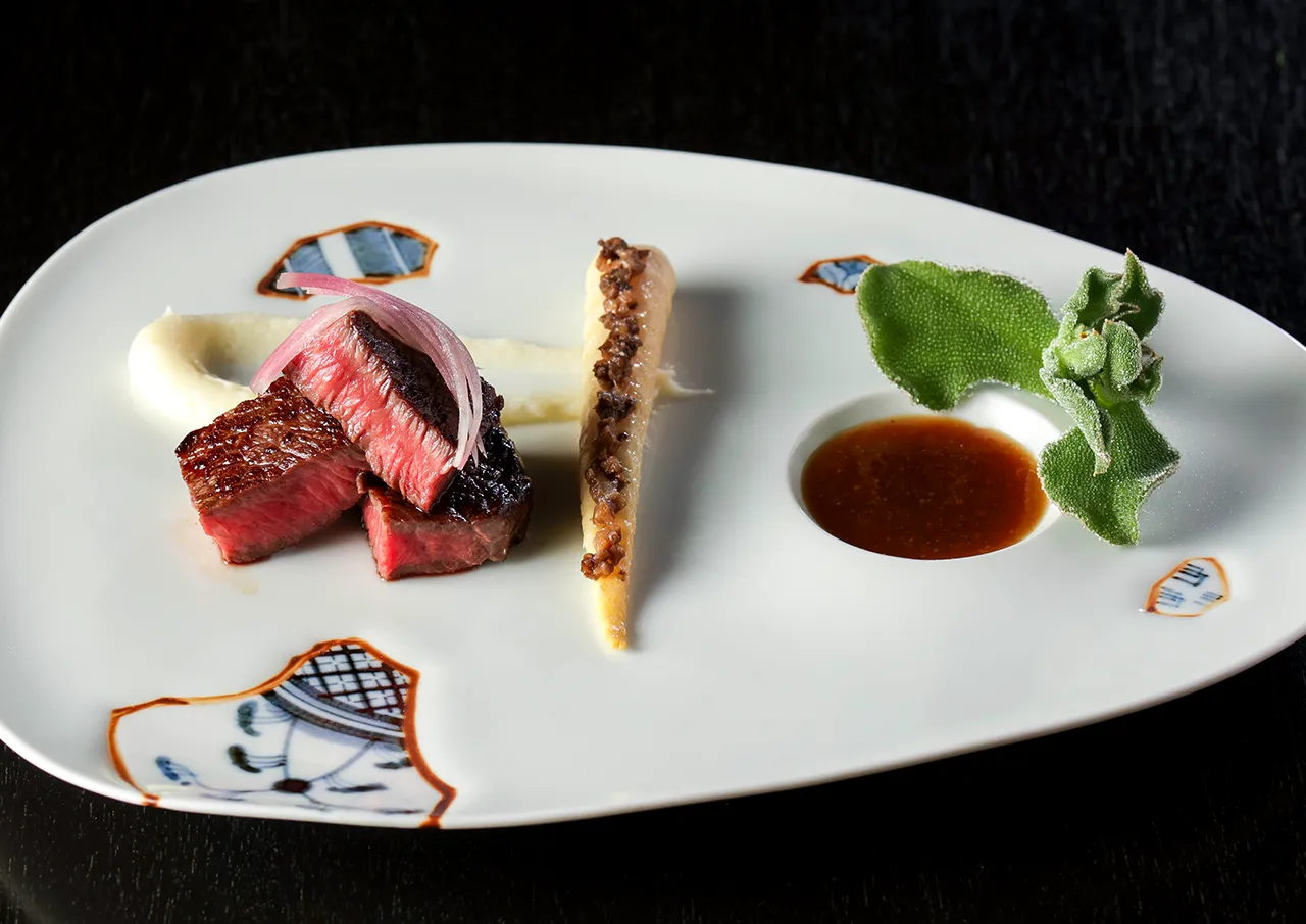 フレンチ懐石／夕食一例