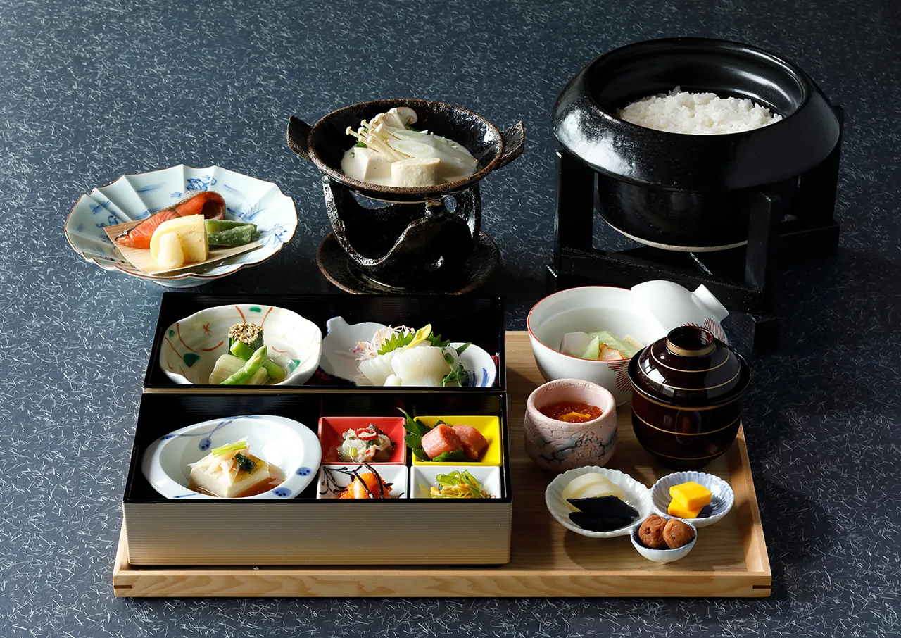 和会席／朝食一例