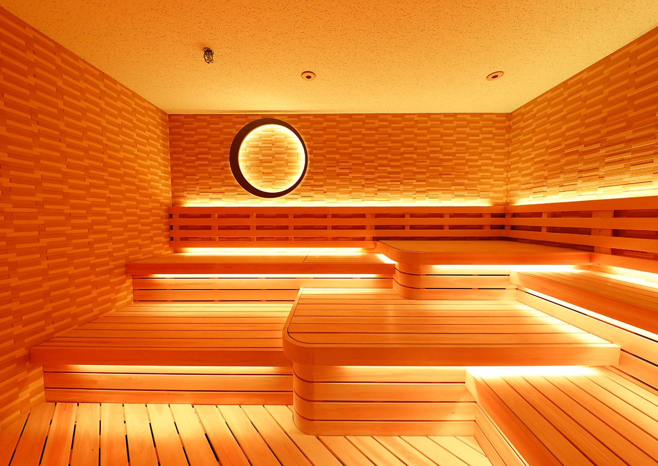 定山渓ビューホテル本館地下1・2F 湯酔郷／イエローサウナ