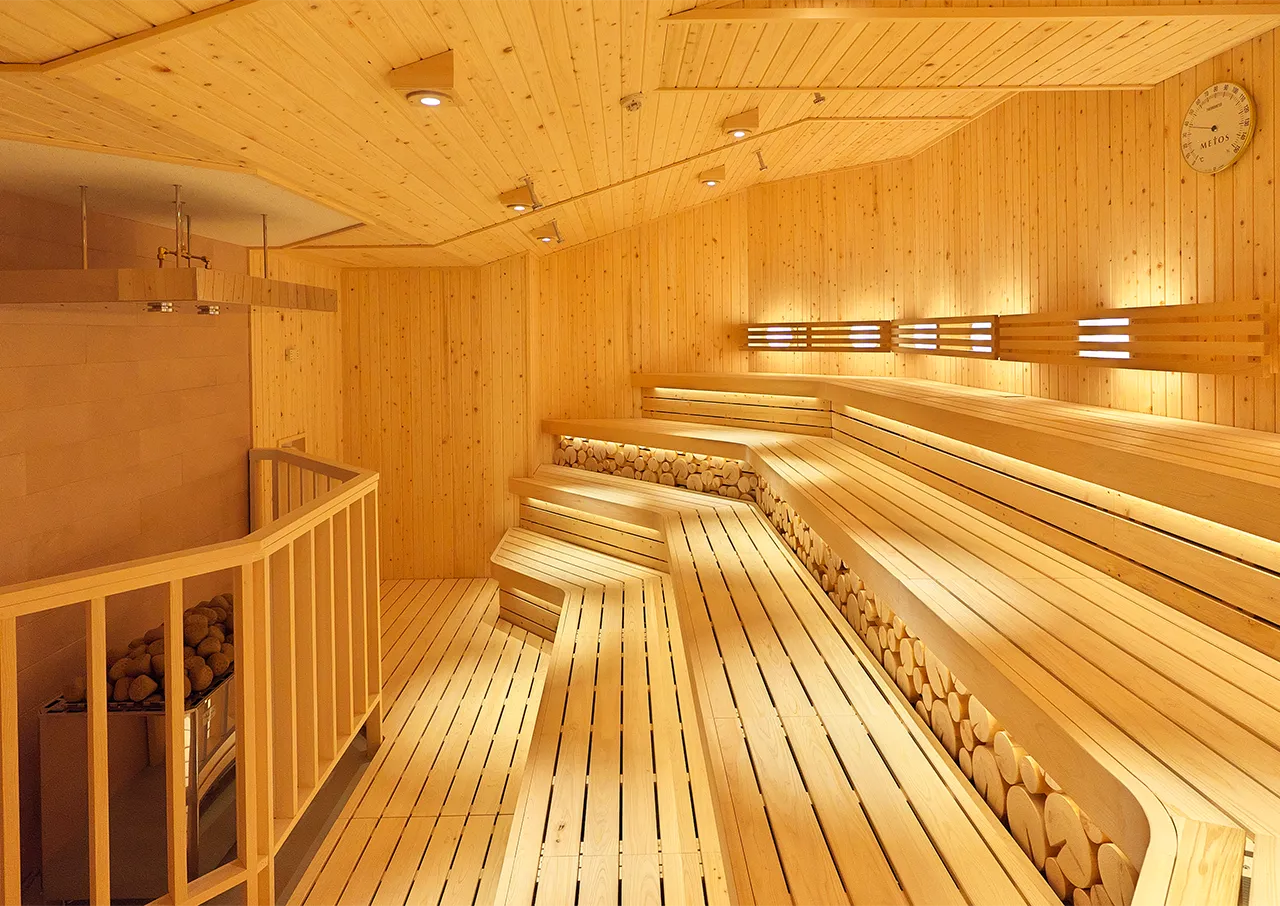 定山渓ビューホテル本館地下1・2F 湯酔郷／ウッディサウナ